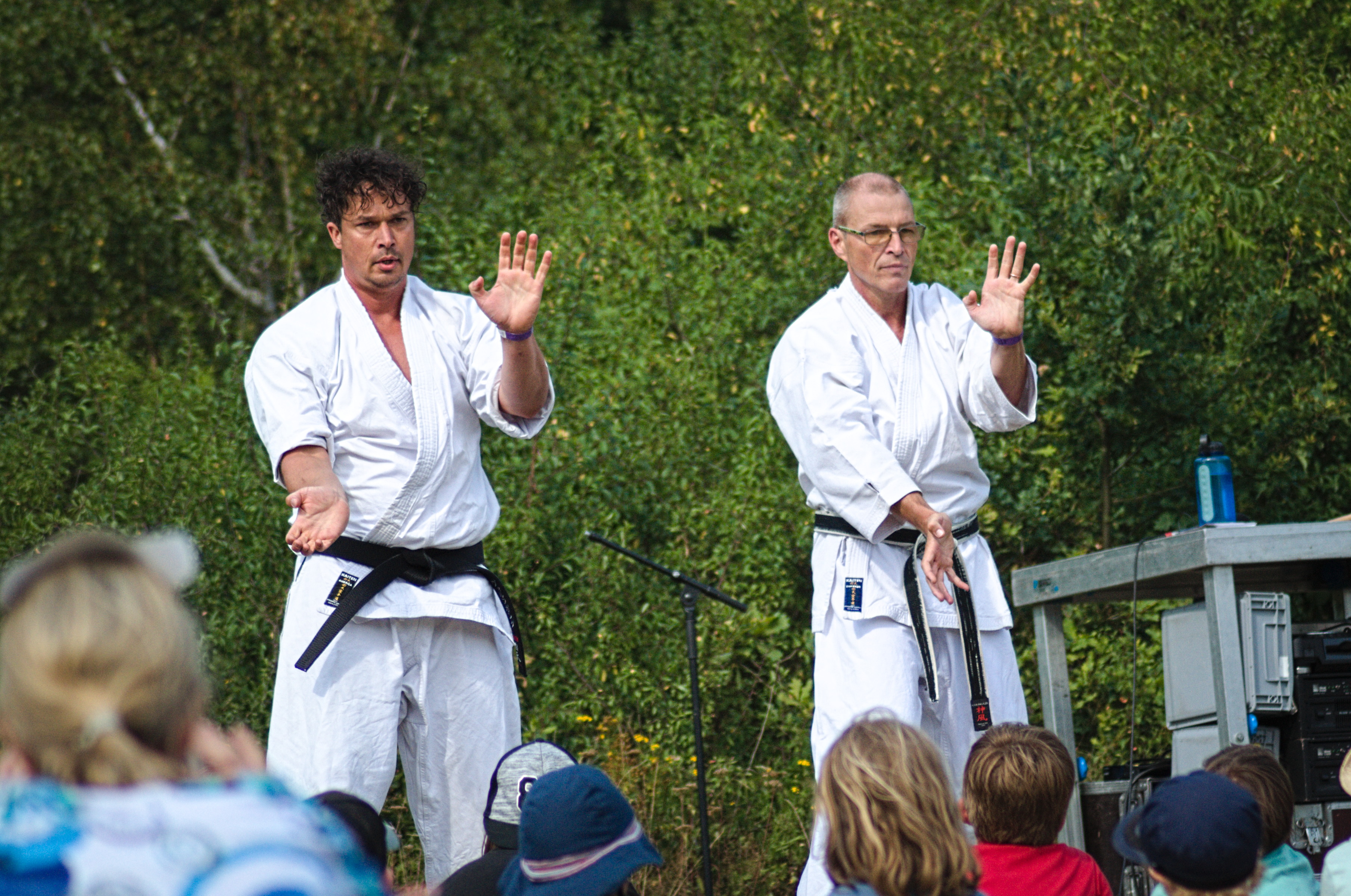 Zuckerkick beim A Summer's Tale Workshop Karate für Kids